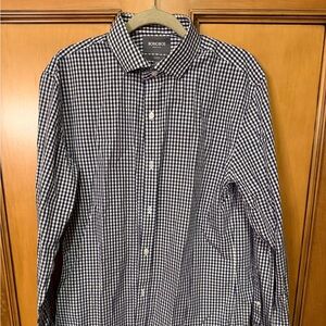 Bonobos Black and White Gingham Shirt